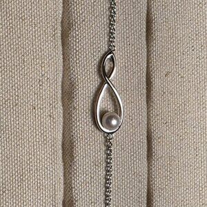 Infinity Pearl Bracelet